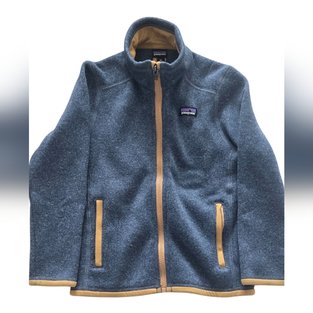 Patagonia Kids Blue Fleece Zip Up XS